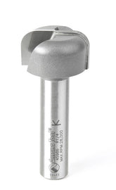 Amana Tool 45986 Carbide Tipped Bowl & Tray 1/4 R x 1-1/8 D x 5/8 CH x 1/2 Inch SHK Router Bit